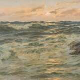 Patrick von Kalckreuth (Kiel 1898 - Starnberg 1970). Meeresbrandung am Morgen. - photo 1