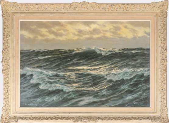 Patrick von Kalckreuth (Kiel 1898 - Starnberg 1970). Stürmische See. - photo 2