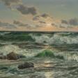 Patrick von Kalckreuth (Kiel 1898 - Starnberg 1970). Brandung im Sonnenglanz. - Now at the auction