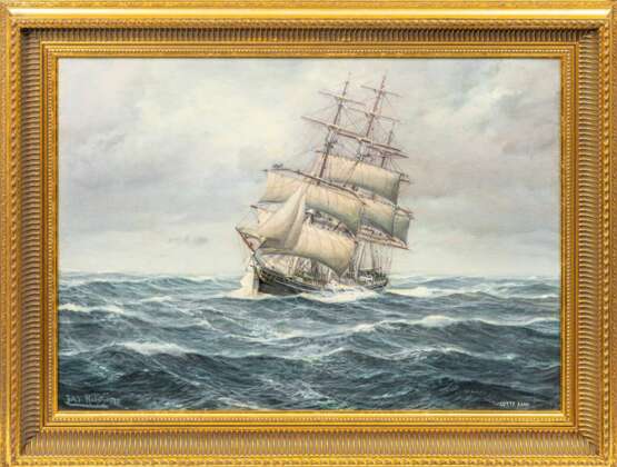 Johannes Holst (Hamburg-Altenwerder 1880 - Hamburg-Altenwerder 1965). Cutty Sark. - photo 2