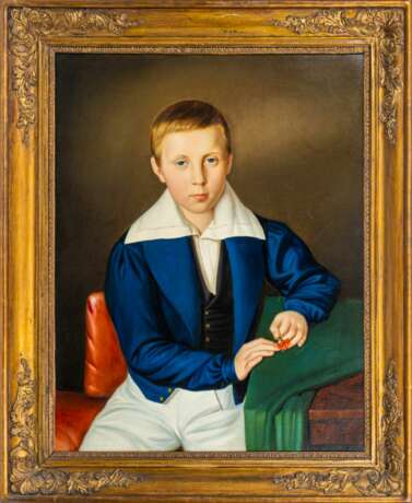 Johann Tripp (vor 1800 - nach 1850). Portrait eines Knaben. - Foto 2