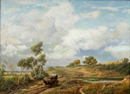 Valentin Ruths (Hamburg 1825 - Hamburg 1905). Auf dem Heimweg. - photo 1