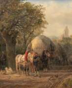 Hermann Kauffmann I. Hermann Kauffmann (Hamburg 1808 - Hamburg 1889). Vor der Schenke.