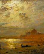 Louis Douzette. Louis Douzette (Tribsees 1834 - Barth 1924). Venedig im Mondlicht.