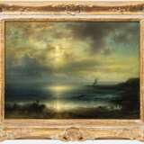 Karl Heilmayer (München 1829 - München 1908). Vollmond über der Küste. - photo 2