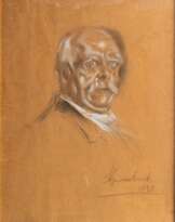Franz von Lenbach (Schrobenhausen 1836 - München 1904). Fürst Bismarck.