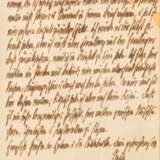 Otto von Bismarck (Schönhausen 1815 - Friedrichsruh 1898). Privater Brief. - photo 1