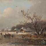Adolf Stademann (München 1824 - München 1895). Winter am Fluss. - photo 1