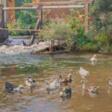 Franz Grässel (Obersasbach/Baden 1861 - Emmering 1948). Das alte Wasser. - Now at the auction