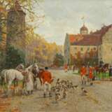 Georg Karl Koch (Berlin 1857 - Berlin 1931). Aufbruch zur Jagd. - photo 1