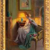 Delphin Enjolras (Courcouron 1857 - Ardèche 1945). Femme au Miroir. - photo 1