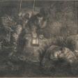 Rembrandt Harmenszoon van Rijn (Leiden 1606 - Amsterdam 1669). Anbetung der Hirten. - Auktionspreise