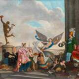 Johann Gottfried Labes (Danzig 1789 - Hamburg 1847). Hammonia - Allegorie der Blüte Hamburgs. - photo 1
