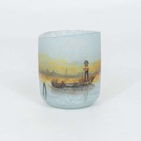 Daum Frères gegr. 1875 Nancy. Vase 'Venise'. - Foto 1