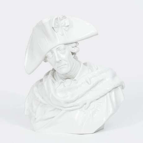 Große Porträtbüste von Friedrich dem Großen. - photo 1