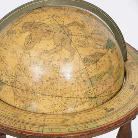 Josiah Loring und Gilman Joslin. Zwei Tischgloben 'Terrestrial and Celestial Globe'. - photo 2