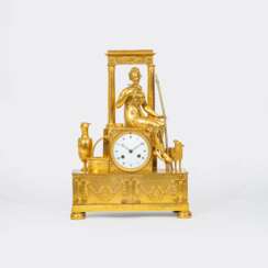 Figuren-Pendule 'Göttliche Schäfer-Idylle'.
