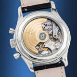 PATEK PHILIPPE. A PLATINUM AUTOMATIC ANNUAL CALENDAR FLYBACK CHRONOGRAPH WRISTWATCH WITH POWER RESERVE AND DAY/NIGHT INDICATION - photo 3