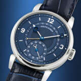 VOUTILAINEN. A VERY RARE PLATINUM LIMITED EDITION WRISTWATCH WITH RETROGRADE DATE - photo 2