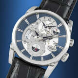 PARMIGIANI FLEURIER. A STAINLESS STEEL AUTOMATIC SEMI-SKELETONISED WRISTWATCH WITH DUAL TIME, DUAL DAY/NIGHT INDICATIONS AND DATE - photo 2