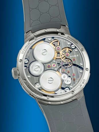 MB&F. A VERY RARE ZIRCONIUM SEMI-SKELETONISED LIMITED EDITION PERPETUAL CALENDAR WRISTWATCH WITH POWER RESERVE - photo 3