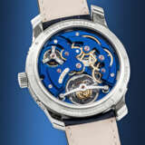 GREUBEL FORSEY. A VERY RARE AND EXCEPTIONAL SEMI-SKELETONISED LIMITED EDITION TITANIUM WRISTWATCH WITH INCLINED DOUBLE TOURBILLON AND FIVE-DAY POWER RESERVE - photo 4