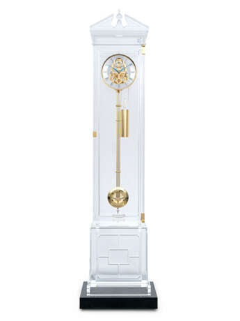 COMITTI X ZONE CREATIONS. AN ACRYLIC AND GOLD-PLATED LIMITED EDITION CLOCK, MADE FOR THE DIAMOND JUBILEE OF HER MAJESTY QUEEN ELIZABETH II - фото 1