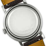 PATEK PHILIPPE. A RARE STAINLESS STEEL WRISTWATCH - Foto 4