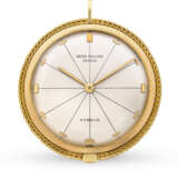 PATEK PHILIPPE. A VERY RARE 18K GOLD POCKET WATCH RETAILED BY G&#220;BELIN - фото 1