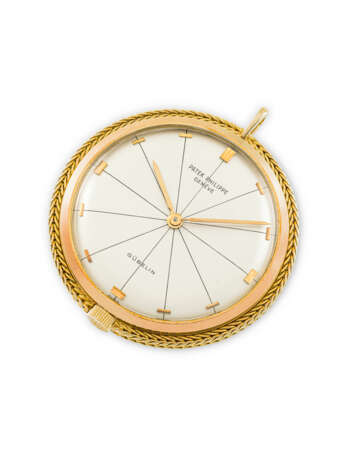 PATEK PHILIPPE. A VERY RARE 18K GOLD POCKET WATCH RETAILED BY GÜBELIN - фото 2 PATEK PHILIPPE. A VERY RARE 18K GOLD POCKET WATCH RETAILED BY GÜBELIN - фото 2