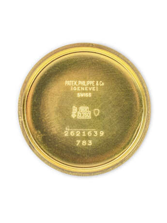 PATEK PHILIPPE. A VERY RARE 18K GOLD POCKET WATCH RETAILED BY GÜBELIN - фото 4 PATEK PHILIPPE. A VERY RARE 18K GOLD POCKET WATCH RETAILED BY GÜBELIN - фото 4
