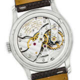 PATEK PHILIPPE. A RARE 18K WHITE GOLD WRISTWATCH WITH SWEEP CENTRE SECONDS - photo 3