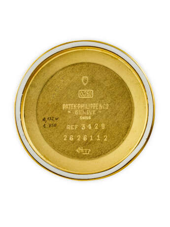 PATEK PHILIPPE. AN 18K GOLD AUTOMATIC WRISTWATCH - photo 8