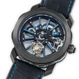 BULGARI. A RARE TITANIUM LIMITED EDITION SKELETONISED TOURBILLON WRISTWATCH WITH POWER RESERVE - фото 2