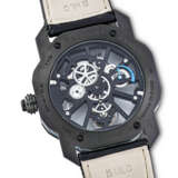 BULGARI. A RARE TITANIUM LIMITED EDITION SKELETONISED TOURBILLON WRISTWATCH WITH POWER RESERVE - фото 3