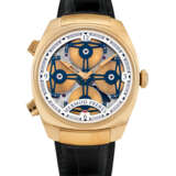 MERMOD FRERES. A RARE AND COMPLICATED 18K PINK GOLD LIMITED EDITION SEMI-SKELETONISED MUSICAL WRISTWATCH - фото 1