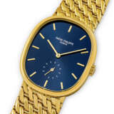 PATEK PHILIPPE. AN ATTRACTIVE 18K GOLD BRACELET WRISTWATCH - Foto 2