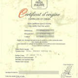 PATEK PHILIPPE. AN ATTRACTIVE 18K GOLD BRACELET WRISTWATCH - Foto 4