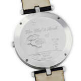 VAN CLEEF & ARPELS. A LADY`S ELEGANT 18K WHITE GOLD AND DIAMOND-SET BI-RETROGRADE WRISTWATCH WITH MOTHER-OF-PEARL - фото 3