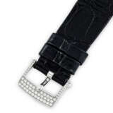 VAN CLEEF & ARPELS. A LADY`S ELEGANT 18K WHITE GOLD AND DIAMOND-SET BI-RETROGRADE WRISTWATCH WITH MOTHER-OF-PEARL - фото 4