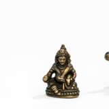 Zwei Bronzen des Vaishravana und eine Bronze des Vajrapani - photo 1