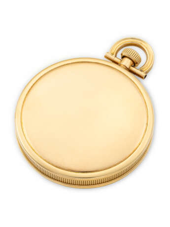 BREGUET. A RARE GOLD JUMP HOUR POCKET WATCH WITH ROTATING DIAL - фото 3