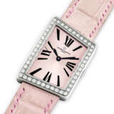 VACHERON CONSTANTIN. A LADY`S 18K WHITE GOLD AND DIAMOND-SET ASYMMETRICAL WRISTWATCH - photo 2
