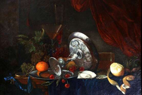 Dutch School of the Late 18th Century After a Work by Jan Davidsz De Heem Canvas oil Other style 18th century - photo 3
