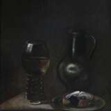 Hans van Sant (Actif &agrave; Haarlem entre 1630 et 1653) attribu&eacute;. Nature morte au Romer Oil on wood Louis XIII - Renaissance 17th century - Foto 2