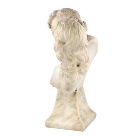 Amoureux de la composition en pierre. 20i&egrave;me si&egrave;cle. Albâtre 20th century - photo 3