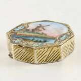 Snuff box Enamel Romanticism Late 19th century - photo 2