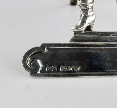 Porte-cartes en argent Silber 19th century - Foto 4