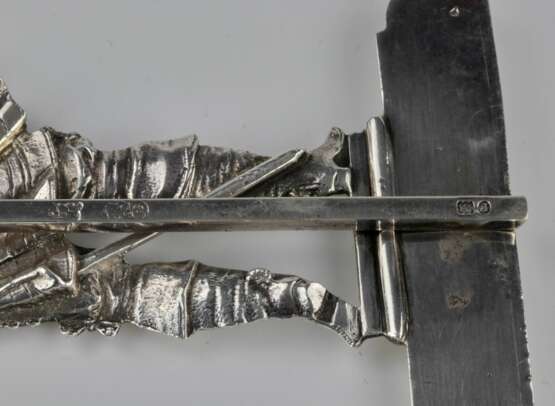 Porte-cartes en argent Silber 19th century - Foto 5