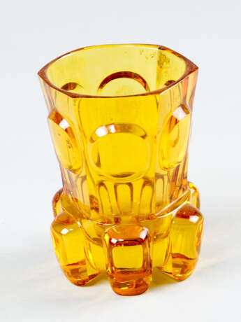 Bohemian glass Beaker - photo 1